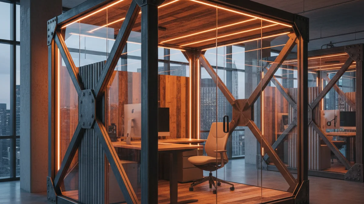 Офісні кабіни: ідеальний робочий простір